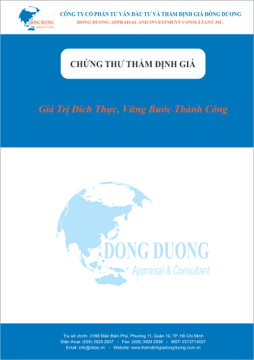 chứng thư thẩm định giá 1